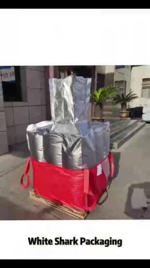 トンバッグ 中国バルクバッグ製造 排出口付きバルクバッグ ビッグバッグ 1000kg コンテナバッグ 包装保管用ジャンボサック OEM 格安トンバッグ